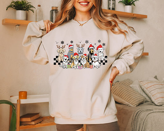 Dog Lover Christmas Sweatshirt